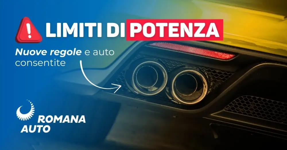 Immagine Limiti potenza neopatentati 2025: nuove regole e auto consentite